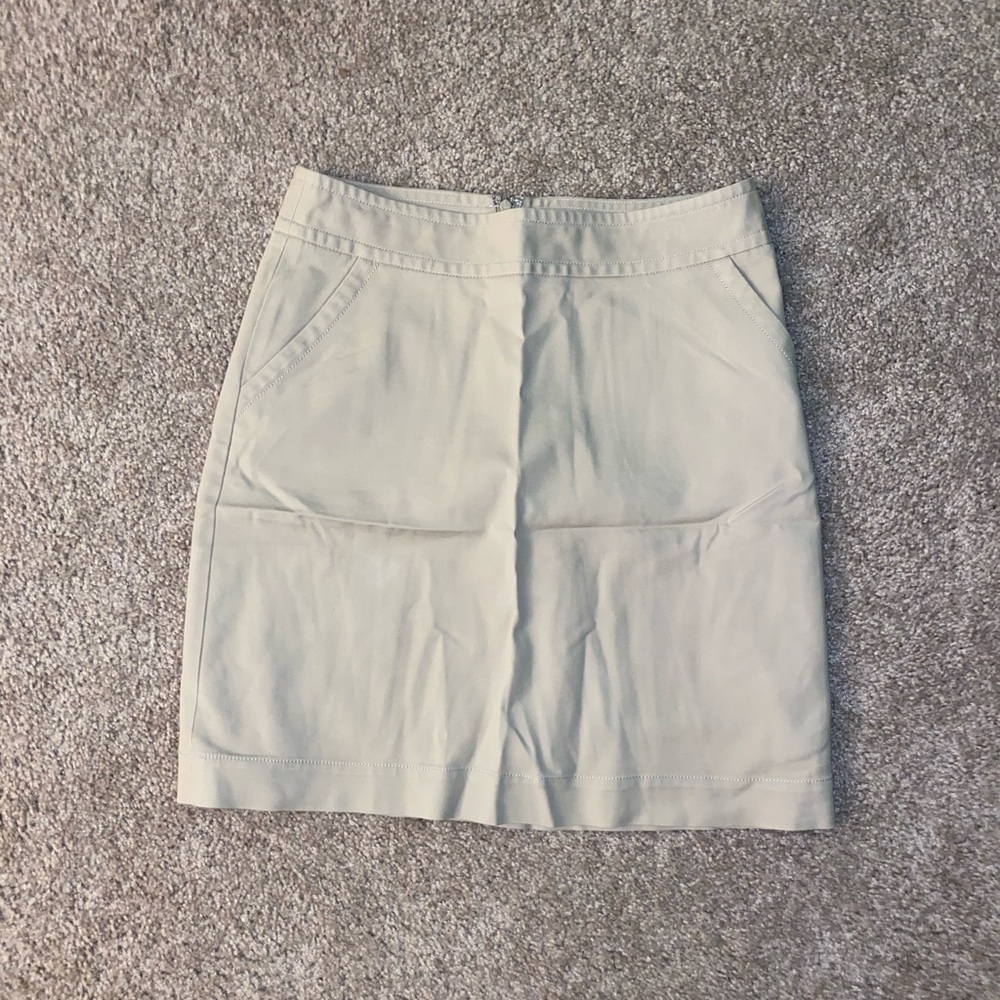 Banana Republic Tan Skirt